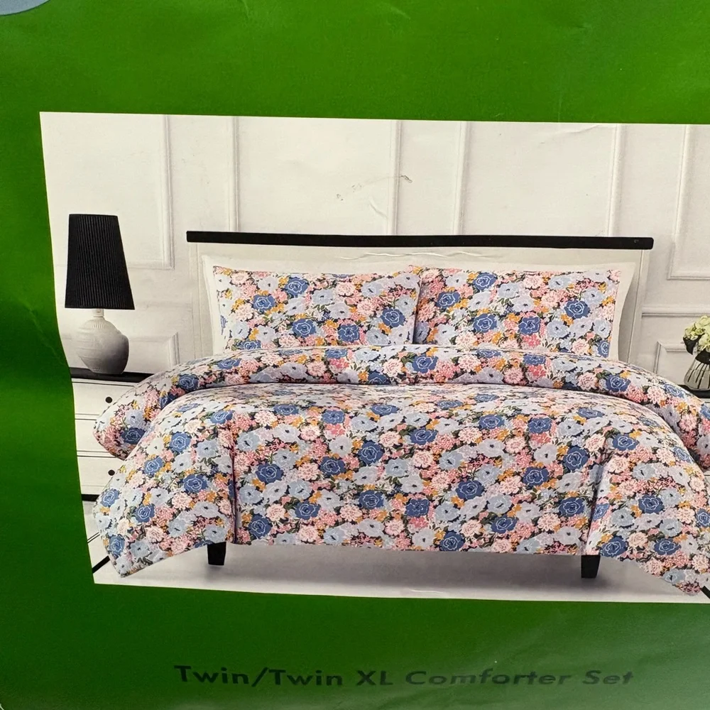 COLLEGE READY! Kate Spade Sunset Blooms Bedding-twin/twin XL